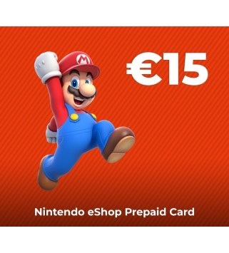 eShop Prepaid Card EUR 15 PT Nintendo eShop Key 